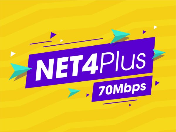 Net 4 plus 70 Mbps