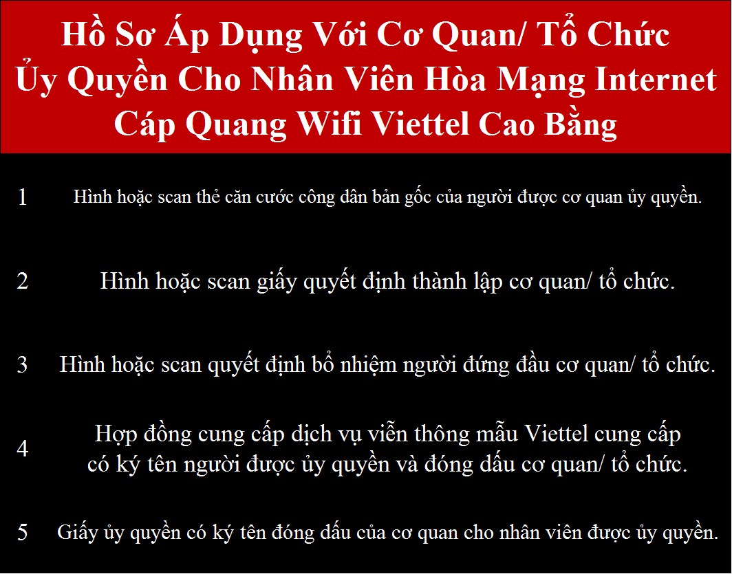 Lắp internet Viettel Cao Bằng
