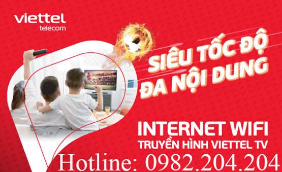 Combo internet wifi viettel và truyền hình tại Tân Bình TPHCM